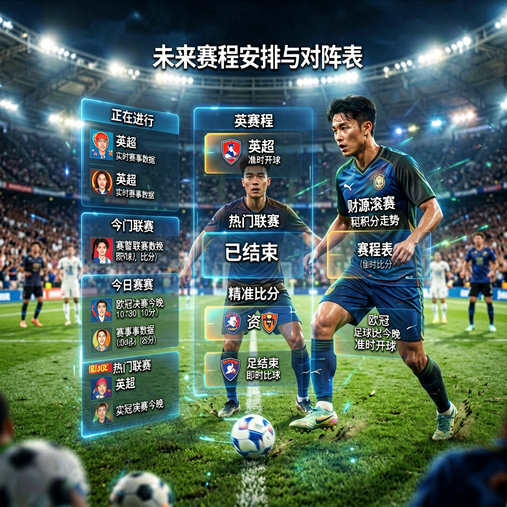 未来赛程安排与对阵表